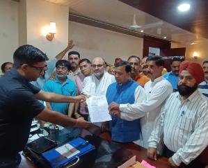 Una: BJP protests against Saloni massacre and comments on Lord Shiva