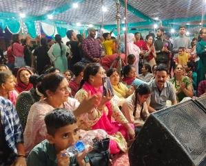मां शुलिनी देवी सेवा मंडल सोलन द्वारा जागरण आयोजित 