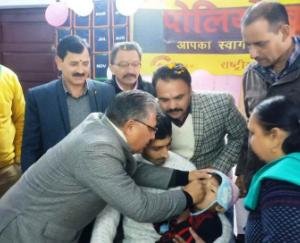 विधायक सुभाष ठाकुर ने किया पल्स पोलियो अभियान का शुभारंभ