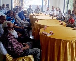 Kunihar: Monthly meeting of State Electricity Board Pensioners Welfare Association Kunihar