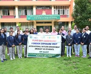 10 students of Nauni University leave for Bangkok for training