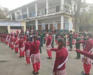 राजकीय उच्च पाठशाला कशलोग में मनाया बेटी बचाओ बेटी पढ़ाओ दिवस