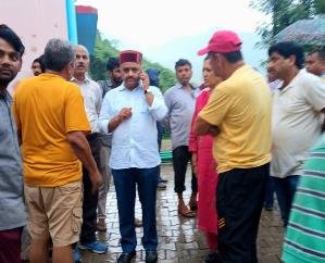  Parwanoo/Solan: Dr. Sehjal meets rain affected families  111