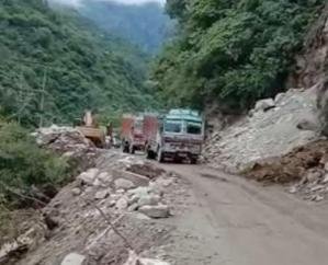 Chandigarh-Manali NH temporarily restored