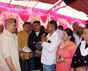 Nahan: Ajay Solanki presided over the Van Mahotsav program in Nihog
