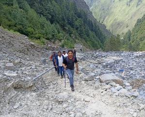 Bharmour: DC took stock of the arrangements for Shri Manimahesh Yatra after reaching Dal Lake