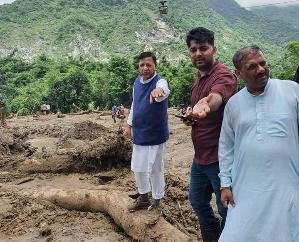 Dr. Bindal said in Sirmauri Tal - the scene of devastation is such that it cannot be seen