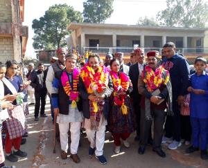 वार्षिक पारितोषिक वितरण समारोह में छात्रों ने किए रंगा रंग सांस्कृतिक कार्यक्रम प्रस्तुत