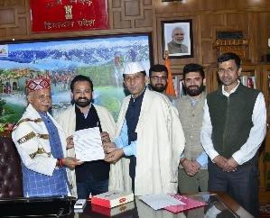 Shimla: Hatis expressed gratitude to the Governor for getting ST status