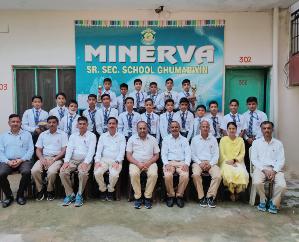 Ghumarwin: Players of Minerva School will participate in district level competition