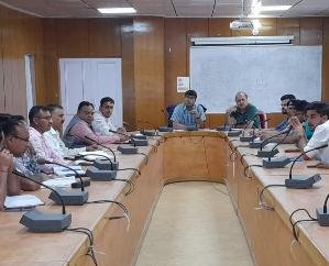 Bharmour: A review meeting was organized regarding the arrangements for Shri Manimahesh Yatra.