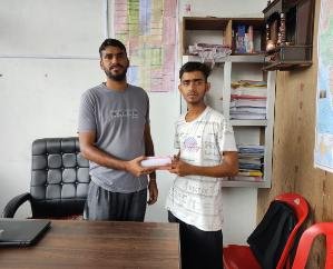 Joginder Nagar: New Generation Study Center student Prateek selected for Indian Navy SSR 111