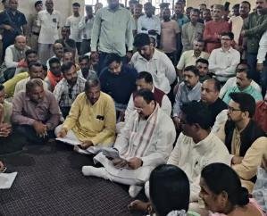 JP Nadda reached Himachal, met disaster affected people in Sirmaur