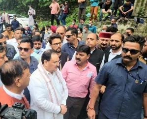 BJP President Nadda said to CM – You ask for any help, Center will give