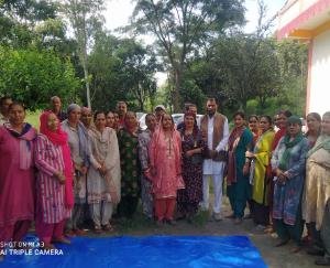 Padhar: MLA Purna Chand took stock of the loss in Massad and Nagdhar Panchayat