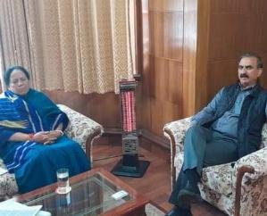 Pratibha Singh asked for additional funds from Chief Minister for Central Zone Mandi