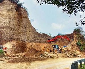 Ban on cutting of hills for construction works in the state till 16th September