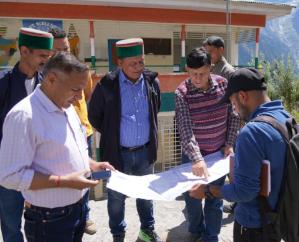 Officials should complete the works under construction in Kalpa soon: Negi