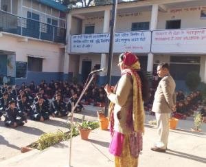 वरिष्ठ माध्यमिक विद्यालय धुन्दन में मनाया गया शहीदी दिवस
