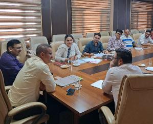  Nahan: Discussion on cutting electricity and water connections of unauthorized construction in SADA meeting.