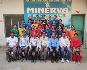 Ghumarwin: Seven female players of Minerva selected for district level