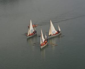  Bilaspur: NCC cadets enjoyed boating in Govindsagar.