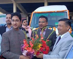 Religious bus service started from Dharamshala to Chintpurni