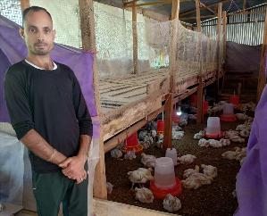 Success Story: Rajesh of Lower Chauntra made poultry farming the basis of self-employment.