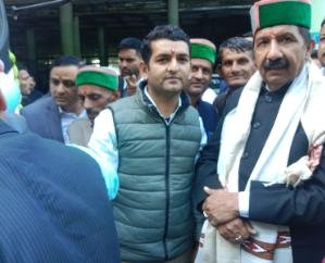  As part of the first darshan service, a bus left from Shimla for Maa Bhangayani-Lani Borad.
