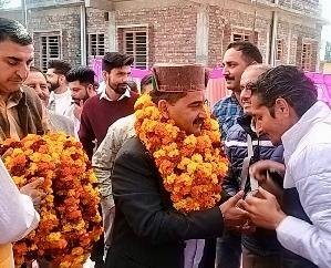 Dharamshala: I will work for the public as a servant of Shahpur: Kewal Pathania