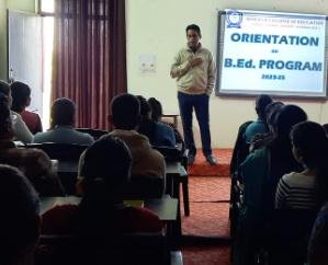 Indora: Orientation program organized for students in Minerva College