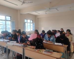 Dehra: Anjana secured first position in essay writing competition in Rakkar College.
