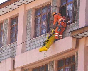 Mega mock drill organized to protect against natural disaster like earthquake