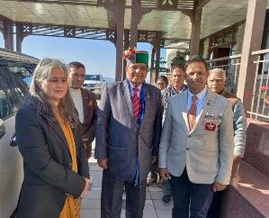 Solan: Dr. Shandil urges for generous contribution on Armed Forces Flag Day