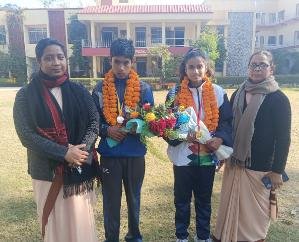  Una: Special Olympics India National and Figure Skating Championship Two promising students of Chamke Prem Ashram