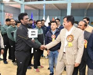 Solan: Sundar Singh Thakur inaugurated All India Badminton Tournament in Kumarhatti.