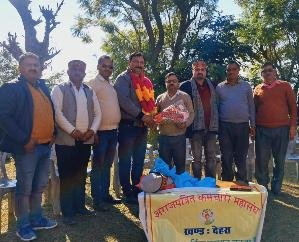 Dehra: Non-Gazetted Employees Federation Dehra held a meeting
