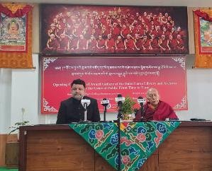 Dharamshala: Religious leader Dalai Lama is the pride of Dharamshala, his company is a matter of pride for Himachal: Sudhir Sharma