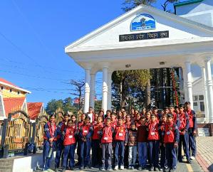 Sirmaur: The brilliant students of Chhog Tali School were given a tour of the assembly.123