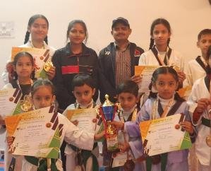 Jwalamukhi: Khudiniya's children created a stir in Taekwondo competition 1223