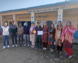 Jwalamukhi: Balahara's Sumit selected for state level competition of Science Inspire Award
