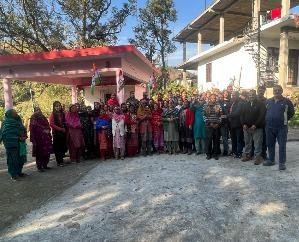 Jaisinghpur: Celebration in Lambagaon on Yadvinder Goma becoming minister.