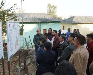 Dharamshala: Experts from India and Sri Lanka inspected the work of JICA