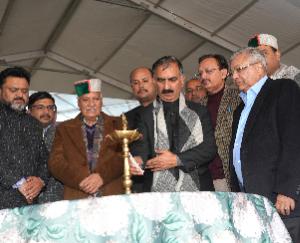 Indora: Chief Minister laid the foundation stone of 268 crore Pepsi plant in Kandrori.
