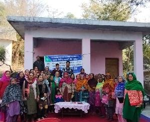 Jaisinghpur: KCC Bank organized financial literacy camp in Mata Ashapuri temple.