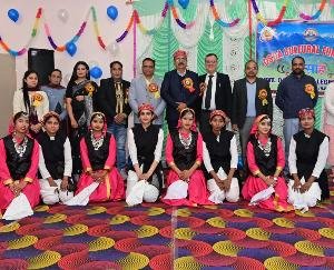  Dehra: Central Student Council organized cultural program 'Utsah' in Rakkar College.