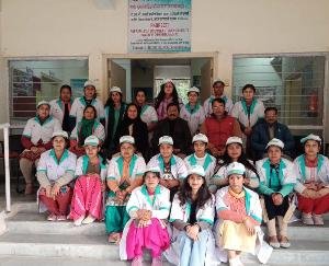 Kangra: Unemployed girls got training in beauty parlor