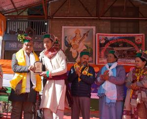 Revenue Minister Jagat Singh Negi participated in the program organized in Kalpa.