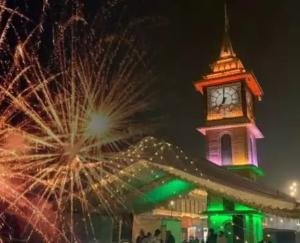 Srinagar: Grand celebration of New Year celebrated for the first time at Lal Chowk