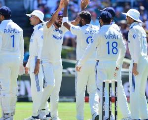 Team India created history in Cape Town, won the test match on the very second day